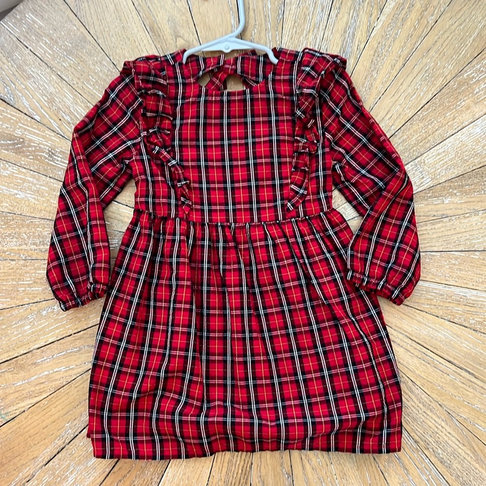 Holiday Peekaboo Back Dress 2T